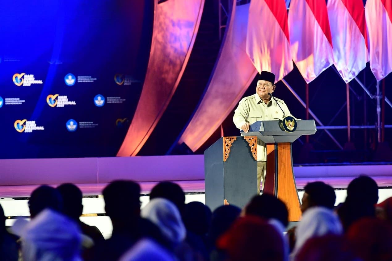Presiden Prabowo Rayakan Hari Guru Nasional 2025 bersama 9 Ribu Guru